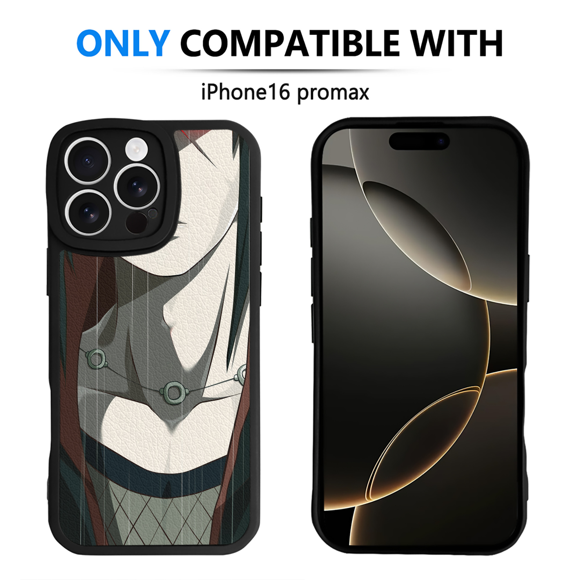 （画像用） NARUTO -ナルト- NARUTO -ナルト- 疾風伝 【iPhone 16シリーズ対応】シリコンスマホケース（レザー調） 材質：シリコン